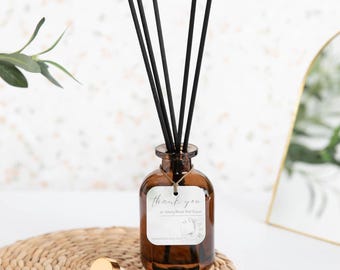 Diffuseur roseau en bois éternel : parfum d'intérieur aromathérapie bois de santal