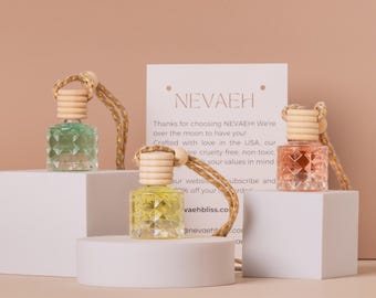 Coffret cadeau diffuseur pour voiture : collection Diamond Glow, échantillon de 3 parfums