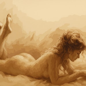 Dipingi con i numeri Persone Dipingi con i numeri Kit per adulti Principianti Fai da te Dipingi con i numeri Kit Dipingi con i numeri Con cornice Arte murale Vintage Nudo