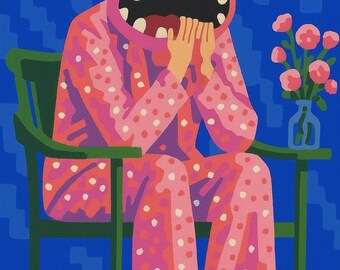 Kit met verf op nummer grappig kikkerkostuum | Eigenzinnige abstracte doe-het-zelfcanvaskunst voor volwassenen met een opvallend kleurrijk ontwerp