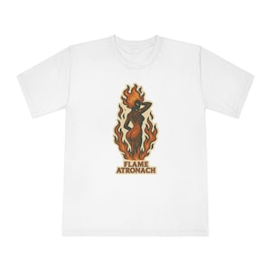 Flame Atronach Oblivion Graphic T-Shirt, Unisex Casual Tee, Perfect for Gamers, Fantasy Lovers, Gifts for Birthdays, Casual Wear