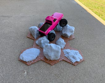 RC Crawler Course Crawlagon M Rock 1-10 (1/18-1/32 Scale)
