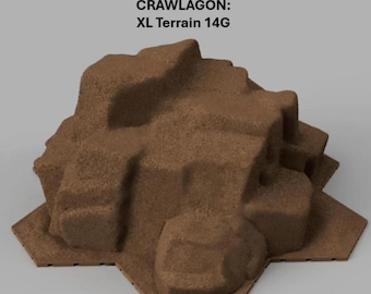 RC Crawler Course Crawlagon XL Terrain 14G (1/24,1/18 scale)