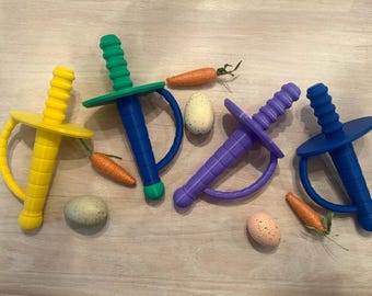 Pool Noodle Sword Single Guarded (Customizable Colors, MADE IN USA)