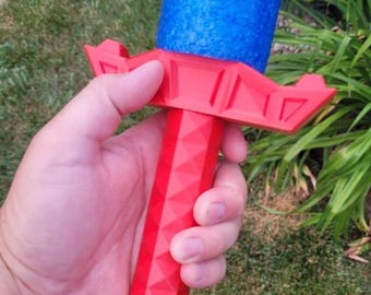 Pool Noodle Sword Knurled Dagger (Customizable Colors, MADE IN USA)