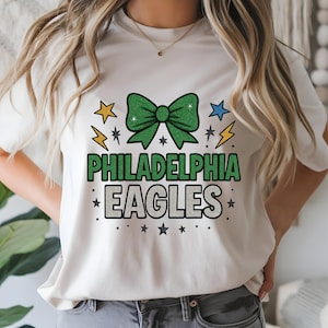Philadelphia Eagles PNG: Football Mascot, Game Day Shirt Design (Digital Download
