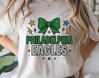 Philadelphia Eagles PNG: Football Mascot, Game Day Shirt Design (Digital Download