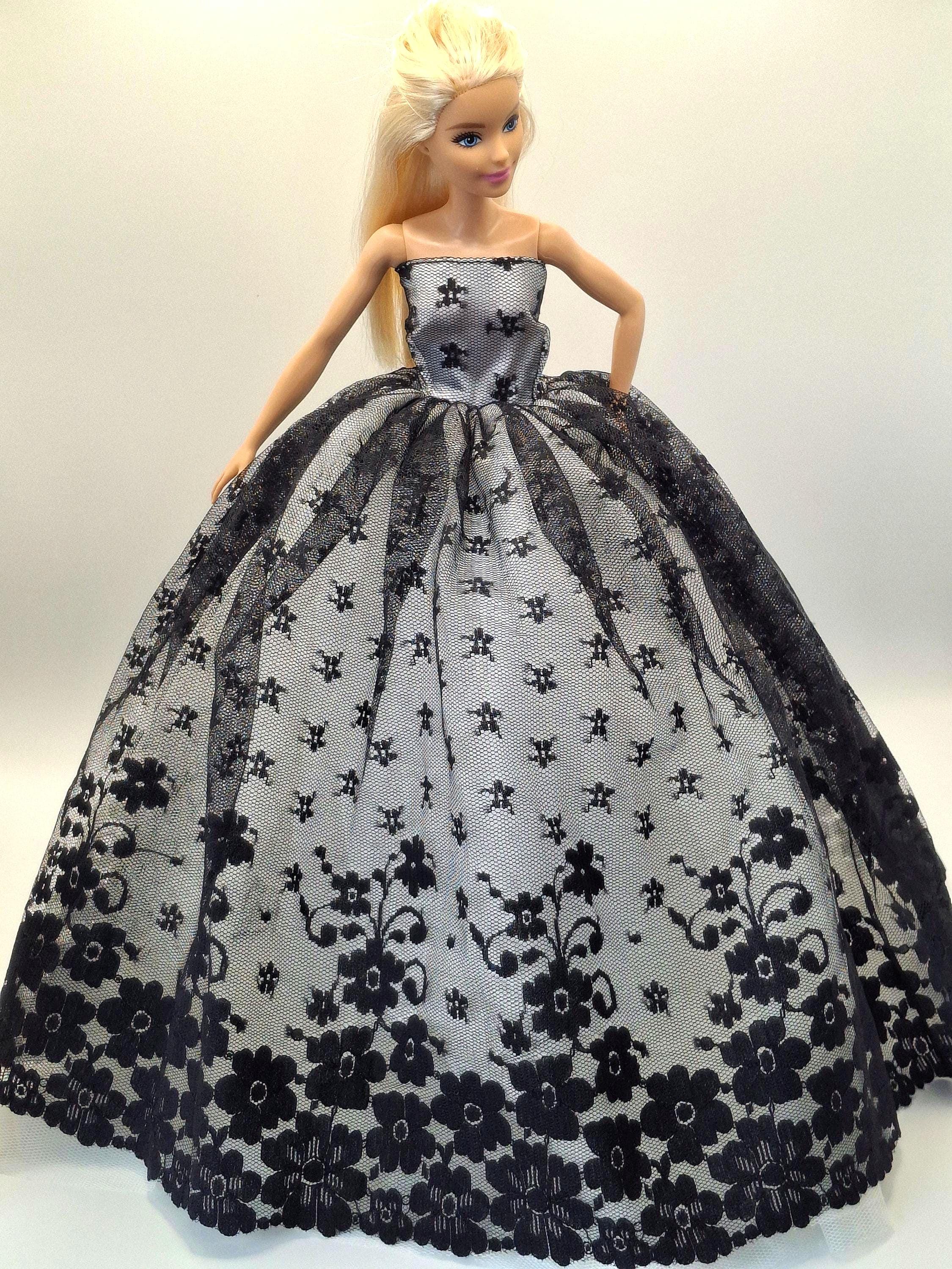 Barbie in Black Gown - Etsy