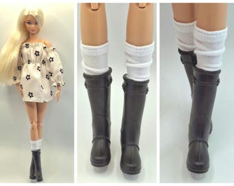 5-Pack Doll Boots Set for 11.5–12 Inch Fashion Dolls