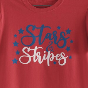 Stars and Stripes T-Shirt - USA T-Shirt, 4. Juli Shirt, Freiheit T-Shirt, Amerika T-Shirt, Unabhängigkeitstag Shirt