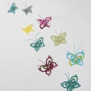 Papillon TATTING PATTERN image 2