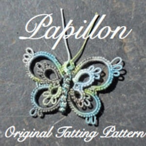 Papillon TATTING PATTERN image 1