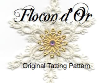 Flocon d'Or -  TATTING PATTERN