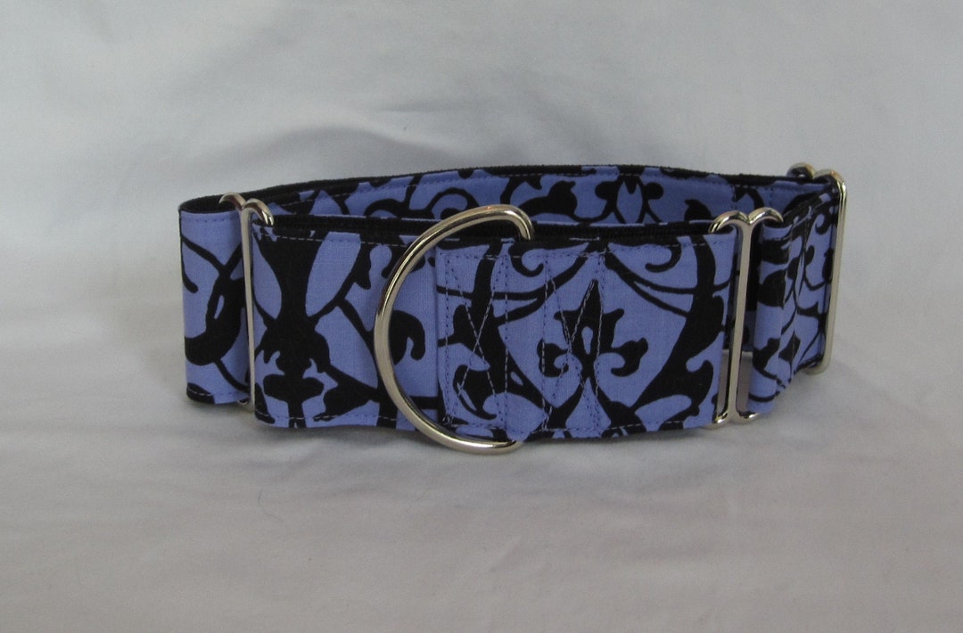 Lavender Scroll Martingale Dog Collar 1.5 or 2 Inch Purple - Etsy