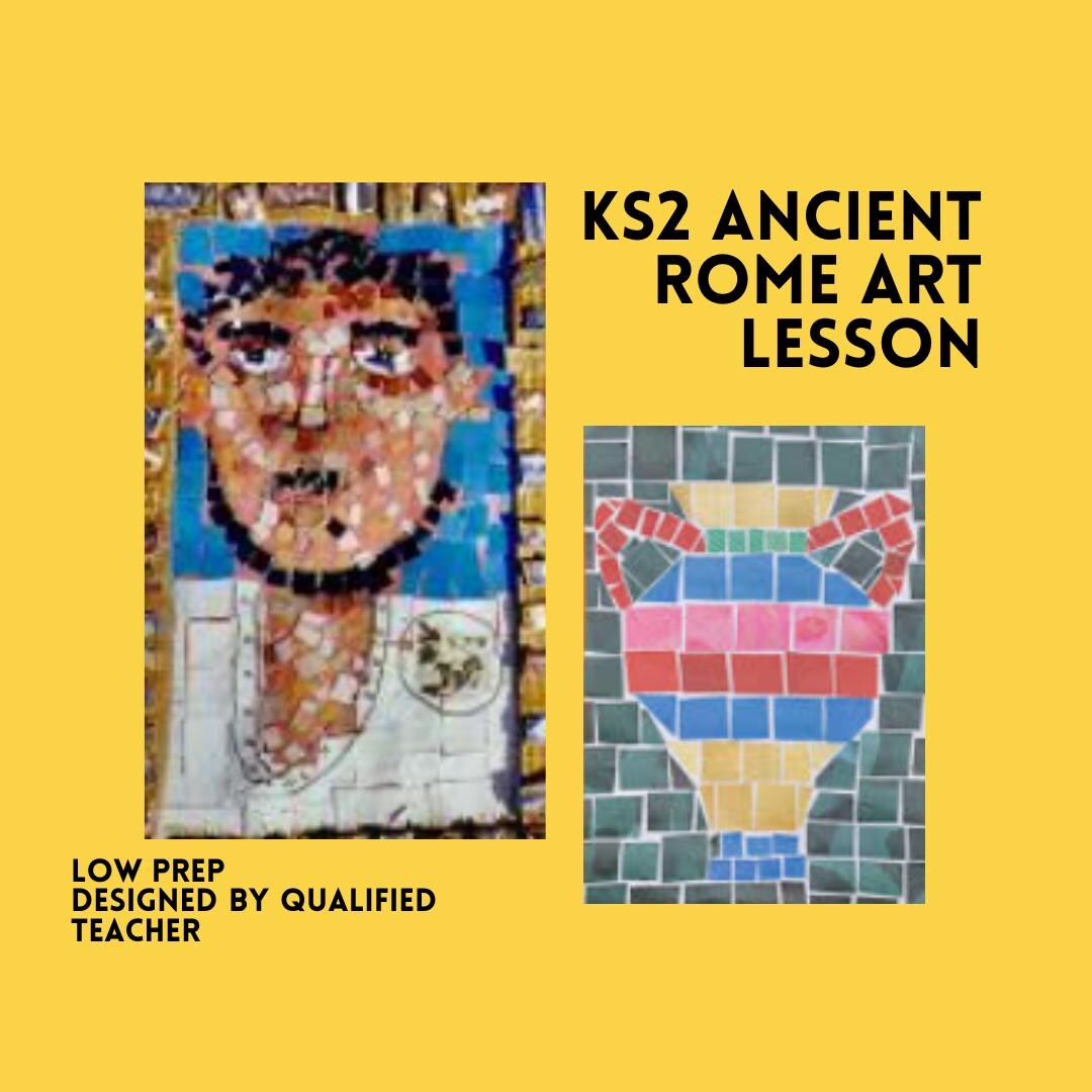 KS2 Art Lesson: Ancient Roman Mosaics | Year 3–6 History Cross ...