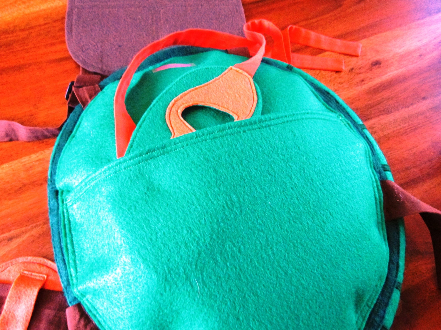 Teenage Mutant Ninja Turtle Costume / Shell with matching mask Etsy