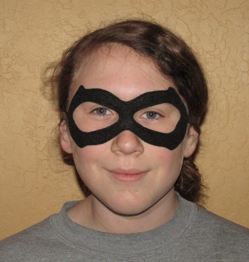 DC Comic Batgirl Mask / Super Hero Mask / Childrens Mask / Etsy