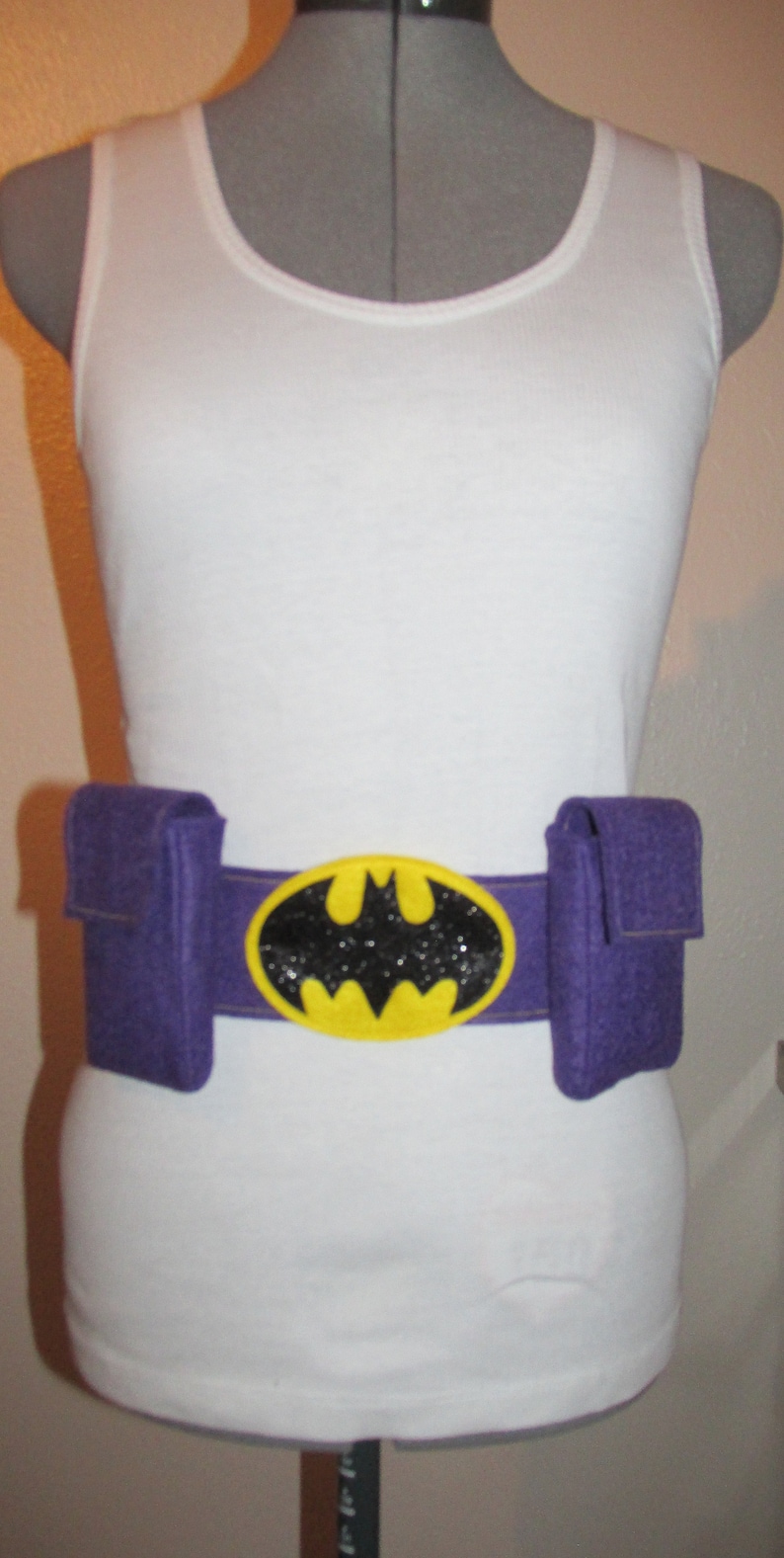 Batgirl Inspired Superhero Belt Batman Inspired Superhero Belt Superhero Belt with usable pockets kids Belt Utility Belt Cosplay