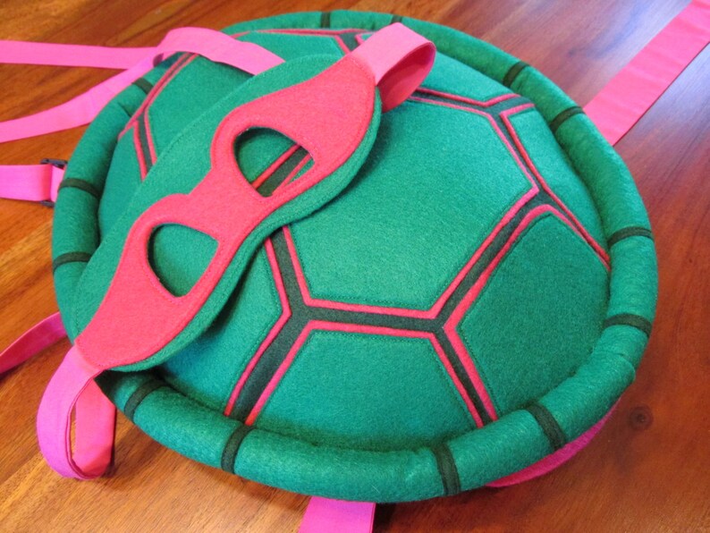 Teenage Mutant Ninja Turtle Costume / Shell with matching mask Etsy