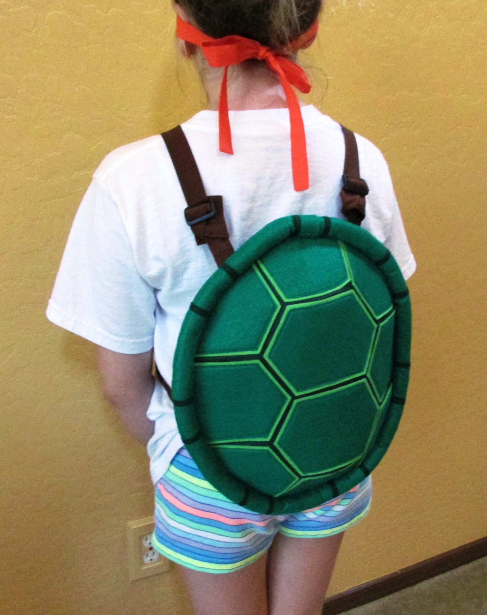 Teenage Mutant Ninja Turtle Costume / Shell with matching mask Etsy