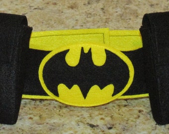 Bat  Superhero Belt / Superhero Belt with usable pockets / kids Belt / Utility Belt / Cosplay