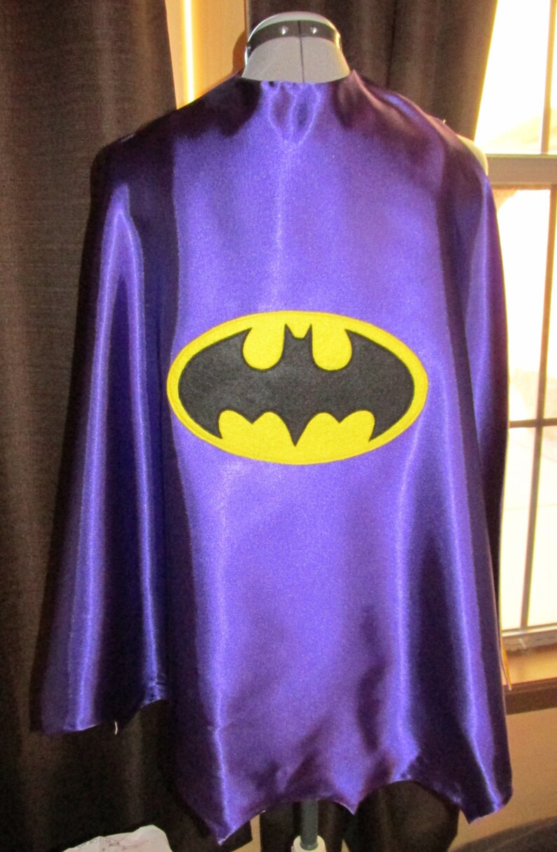 Bat Cape / Super Hero Cape / Batgirl Inspired Cape / Etsy