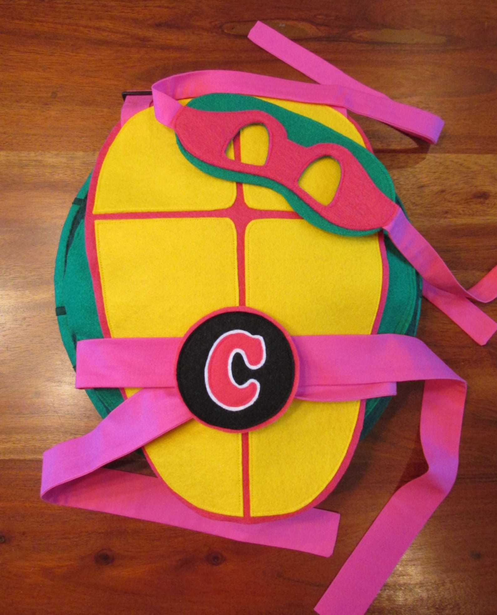 Teenage Mutant Ninja Turtle Costume / Shell with matching mask Etsy