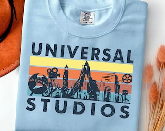 Vintage Retro Universal Studios Comfort Colors Shirt, Universal Studios Shirt, Universal Family Trip Shirt, Universal Florida Shirt