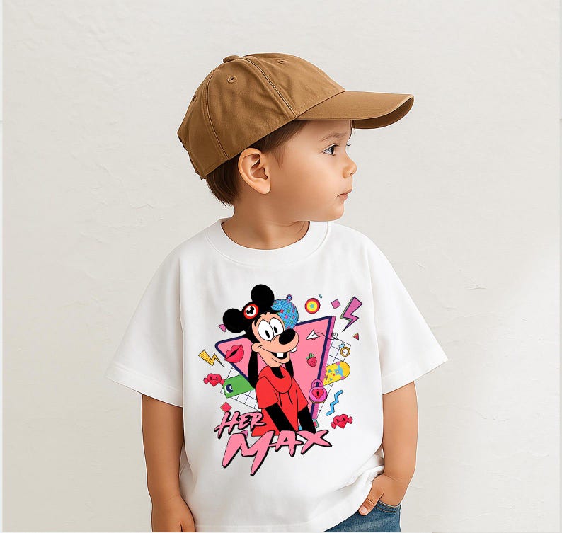 Max and Roxanne Matching Disney Shirts, A Goofy Movie Powerline Shirt for Couple, Vintage Disney World Tee, Max Goof Roxanne Tee, Lovers Tee bild 10