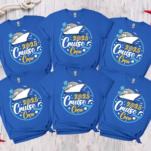 Cruise Squad 2025 Shirt, Cruise Sea Trip Squad Shirt, Custom Cruise Squad Group Shirt for 2025 Season, Custom Family Cruise Shirts