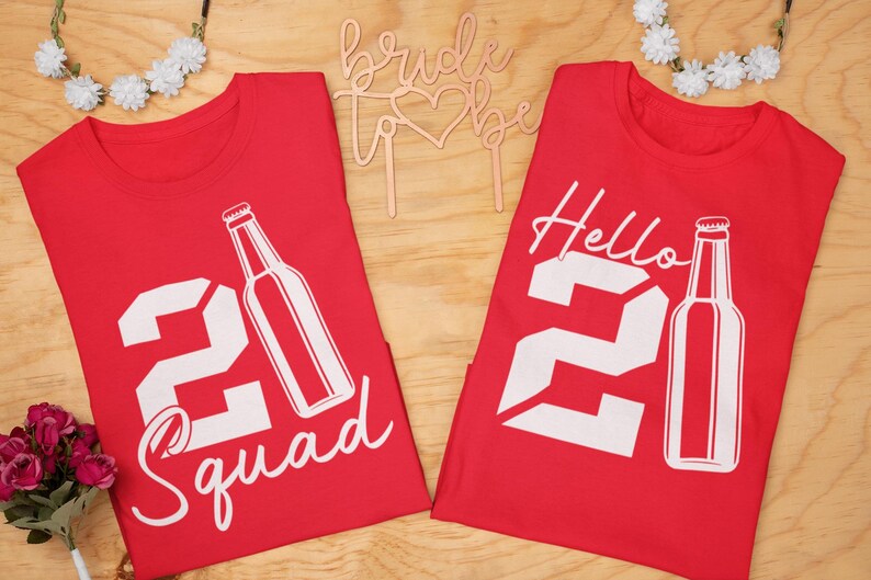 21 Squad Shirts, Hello 21 Shirt, Birthday Crew, 21 and Legal Shirts ...