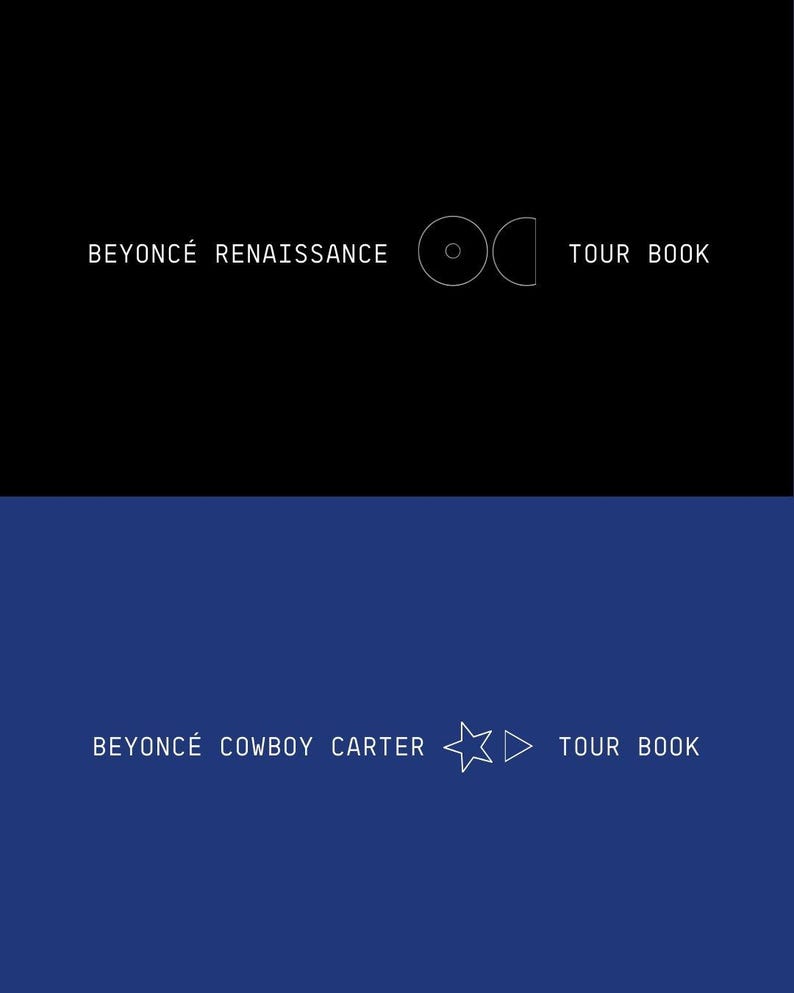 Beyoncé Tour Book Bundle 950+ Pages! – Cowboy Carter + Renaissance ...