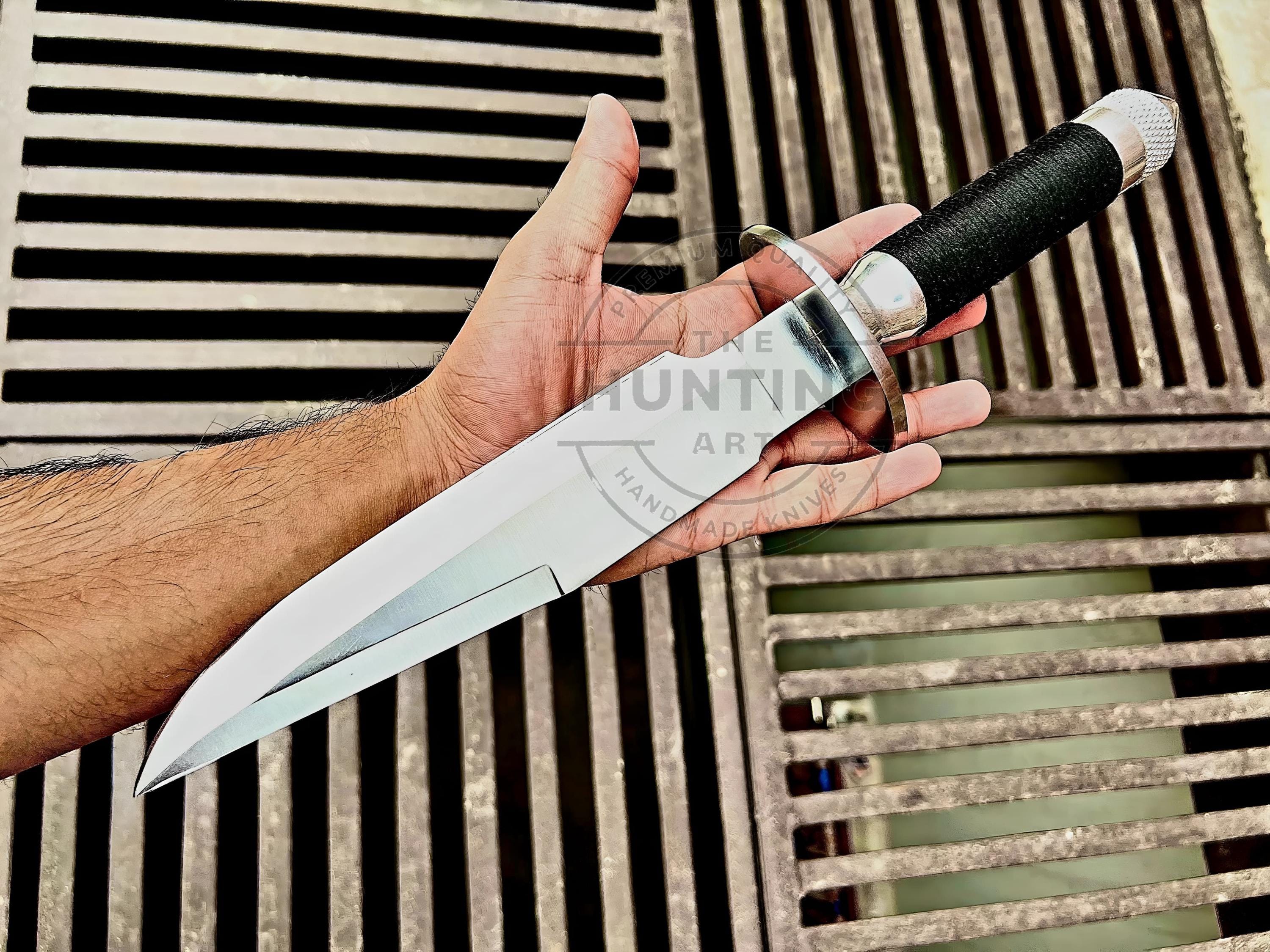 Handmade Predator Movie Knife Set: Stainless Steel Hunting Knives
