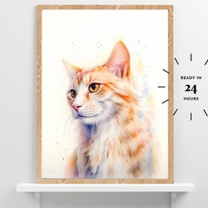 Aquarell Tierportraits, Portraits vom Foto, Digitalmalerei vom Foto, Portrait von Haustieren