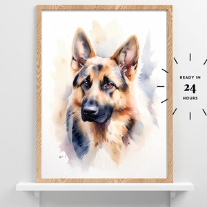 Aquarell Tierportraits, Portraits vom Foto, Digitalmalerei vom Foto, Portrait von Haustieren