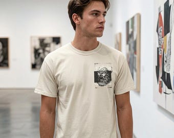 Valhalla Wikinger Krieger Kunst Shirt, Nordische Mythologie Grafik Tee, Distressed Krieger Porträt