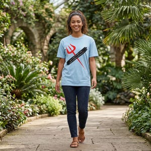 Unisex Graphic Tee, Tribal Sun Symbol, Mystic Aztec Shirt, Nature Lover Apparel mockup 6
