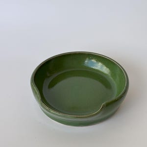 Ceramic Spoon Rest | Green
