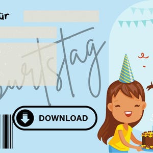 Einladungskarte, Ticket, Coupon, Geburtstag, kinderticket, Einladung, Einlöseticket, Geschenk idee, Save the date, lustige
