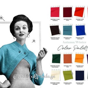 Vintage Knitting Pattern 1950s Cross Over Bolero Shrug Digital Download PDF