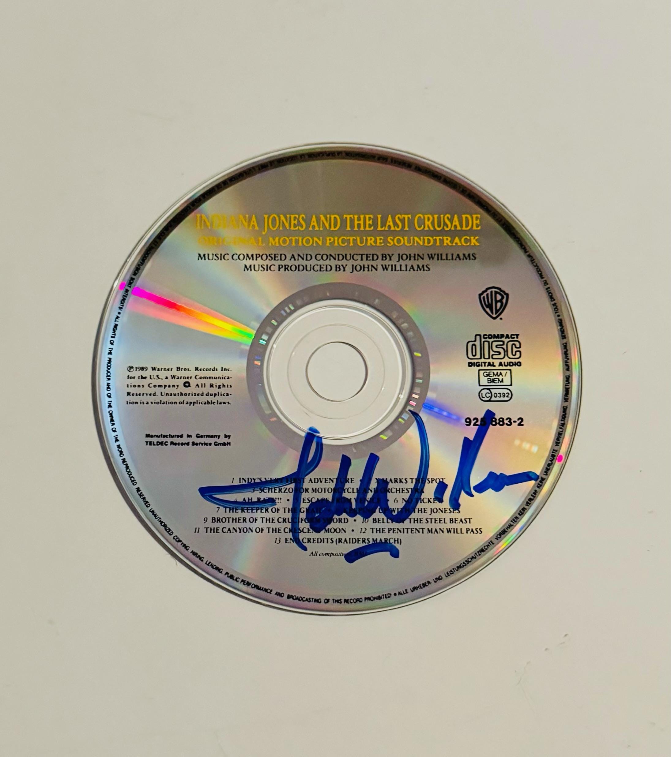 ジョン・ウィリアムズのサイン入りCD COA付き - Etsy 日本