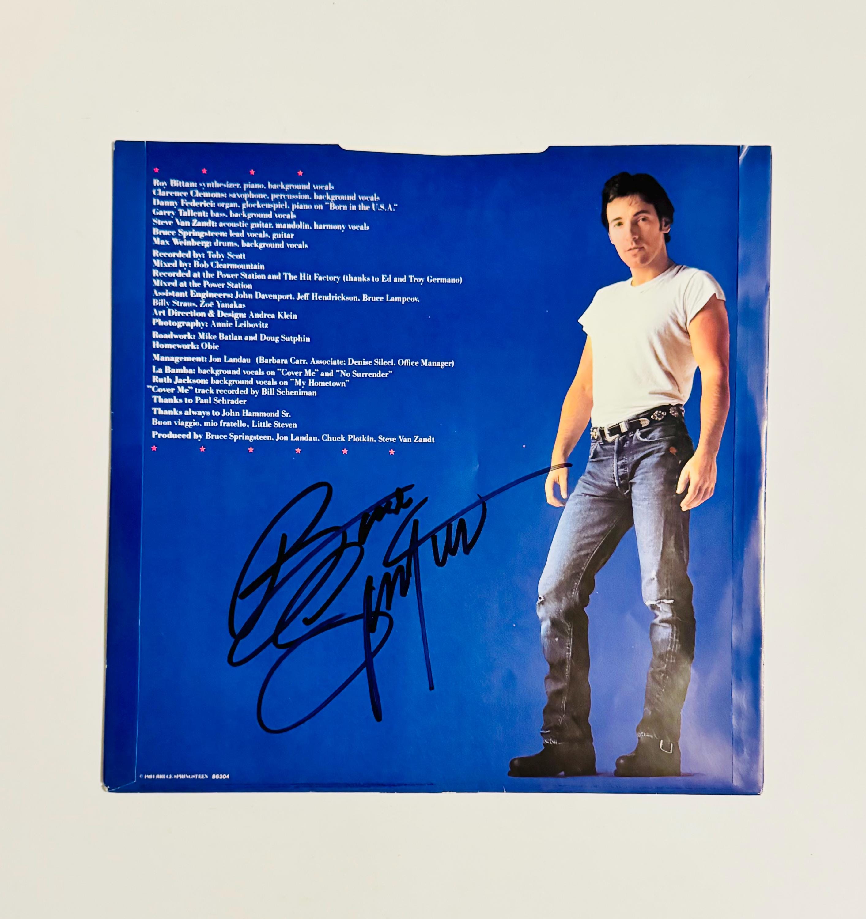 Bruce springsteen signed - Etsy 日本