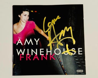Amy Winehouse Autographed CD Sleeve COA Included
