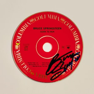 Bruce Springsteen Autographed CD COA Included