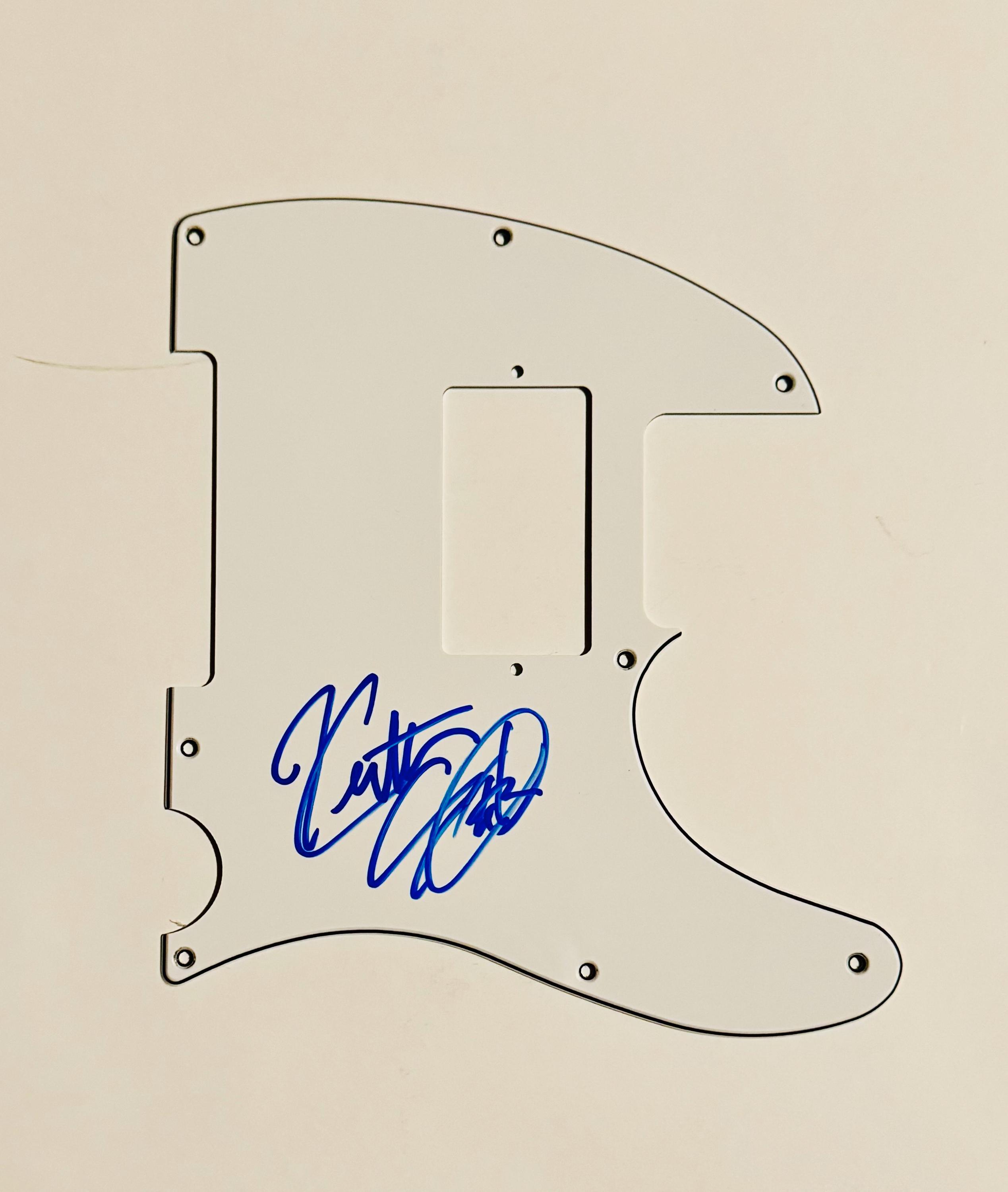Keith Urban Autographed Pickguard COA Included
