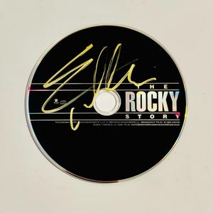 Sylvester Stallone Autographed CD Case COA Included