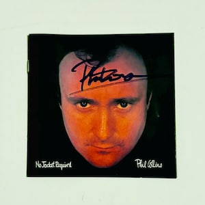 Pill Collins Autographed CD Sleeve COA Included