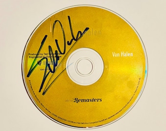 貴重 VAN HALEN エドワード・ヴァン・ヘイレン直筆サイン 貴重 VAN HALEN エドワード・ヴァン・ヘイレン直筆サイン 2025年