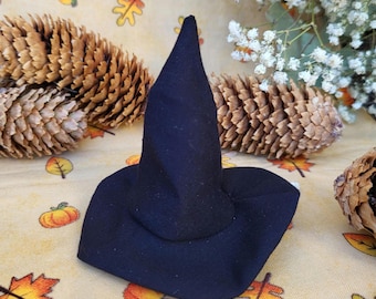Witch hat accessories for miniature pet dog for 12 inch doll or decor