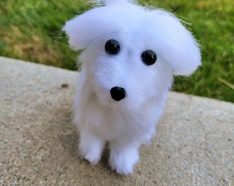miniature pet dog for 12 inch doll